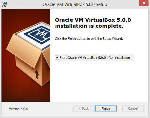 Instare virtual box pas 8